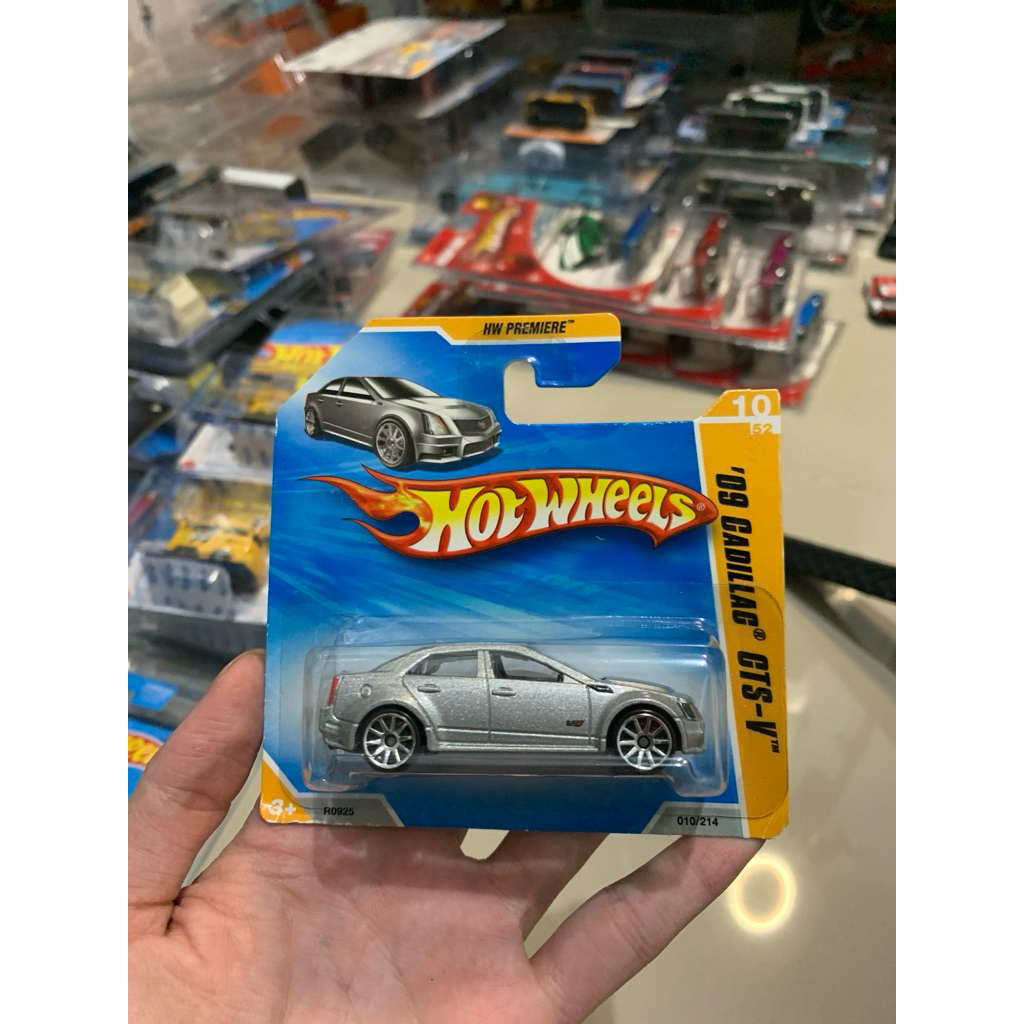 Hotwheels Cadillac CTS-V Short Card