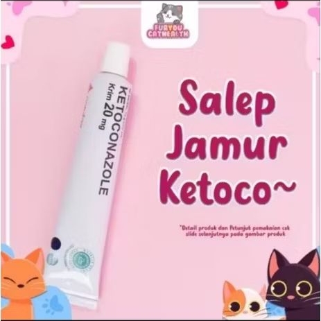 Furyou Salep Ketoc*nazol salep untuk anabul jamuran