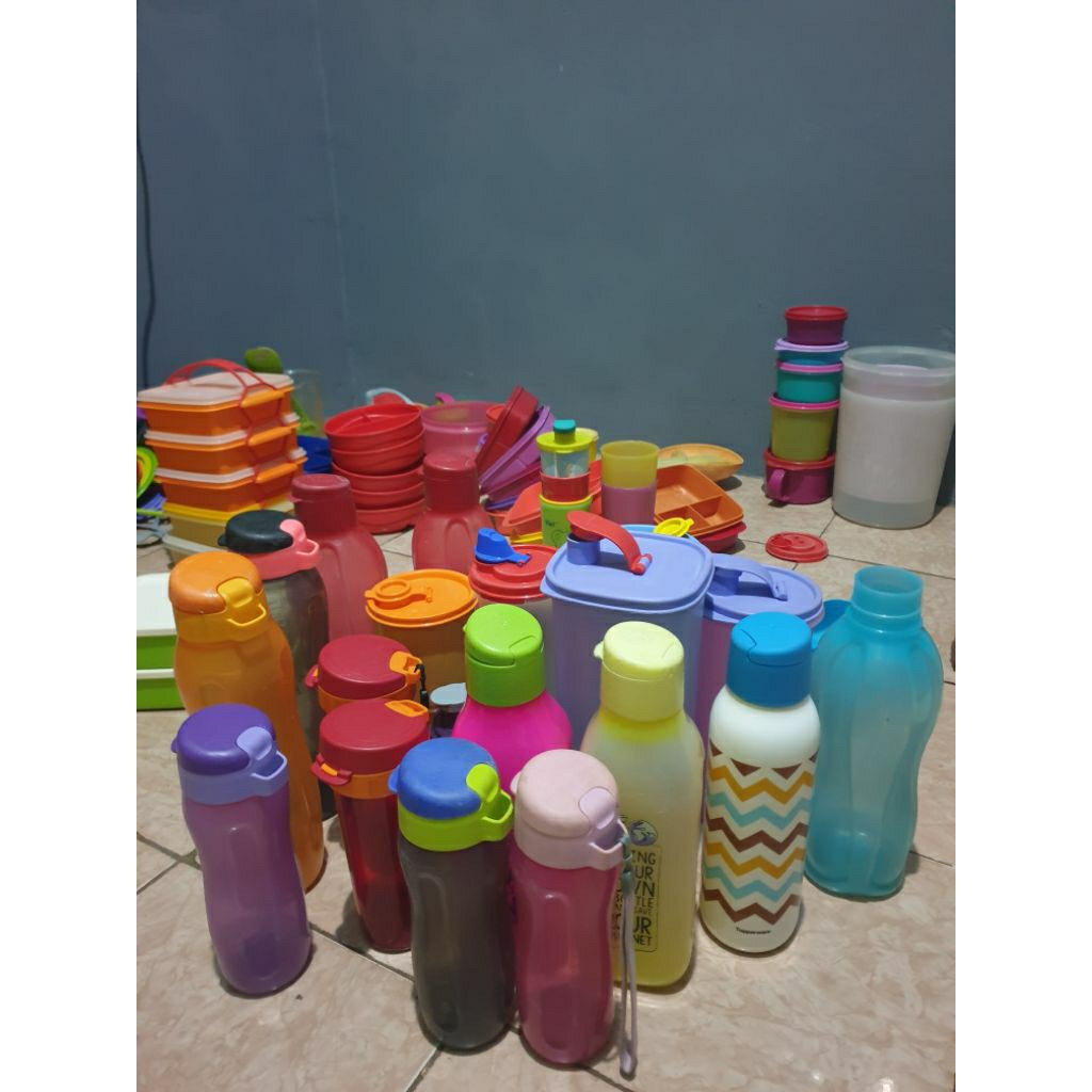 Botol minum tupperware original second murah