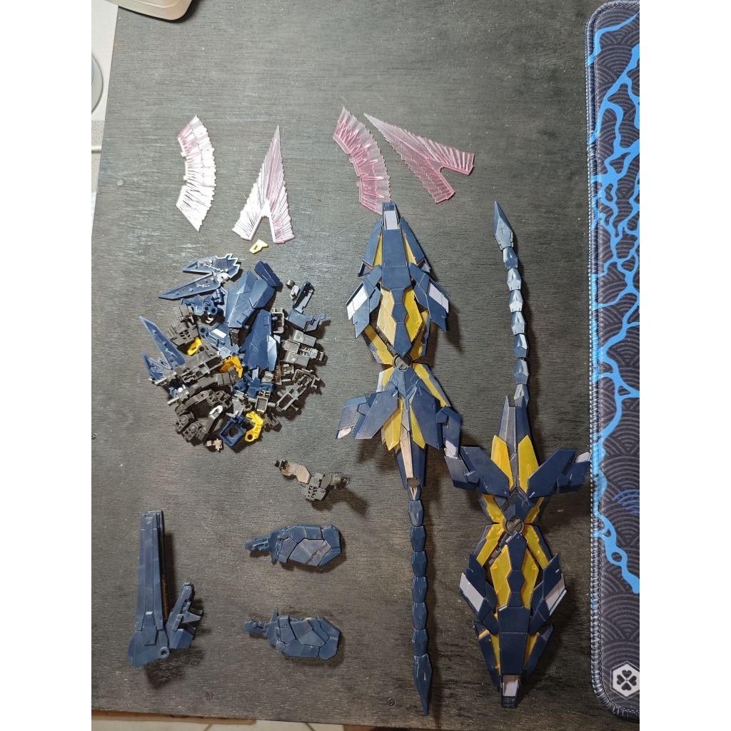 Effects Wings Expansion 1/144 RG Banshee Perfectibility bukan bandai