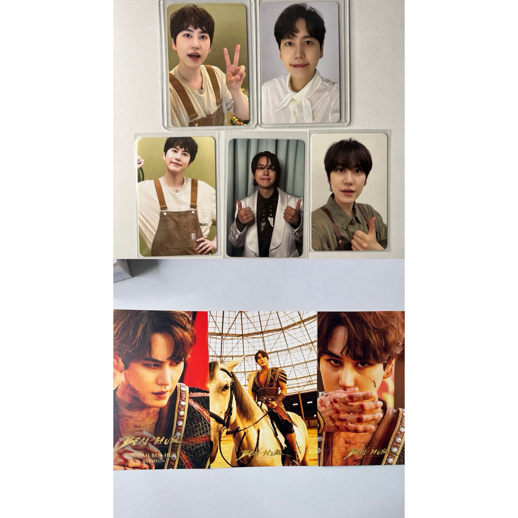 Photocard (PC) & Postcard Official Kyuhyun - Super Junior