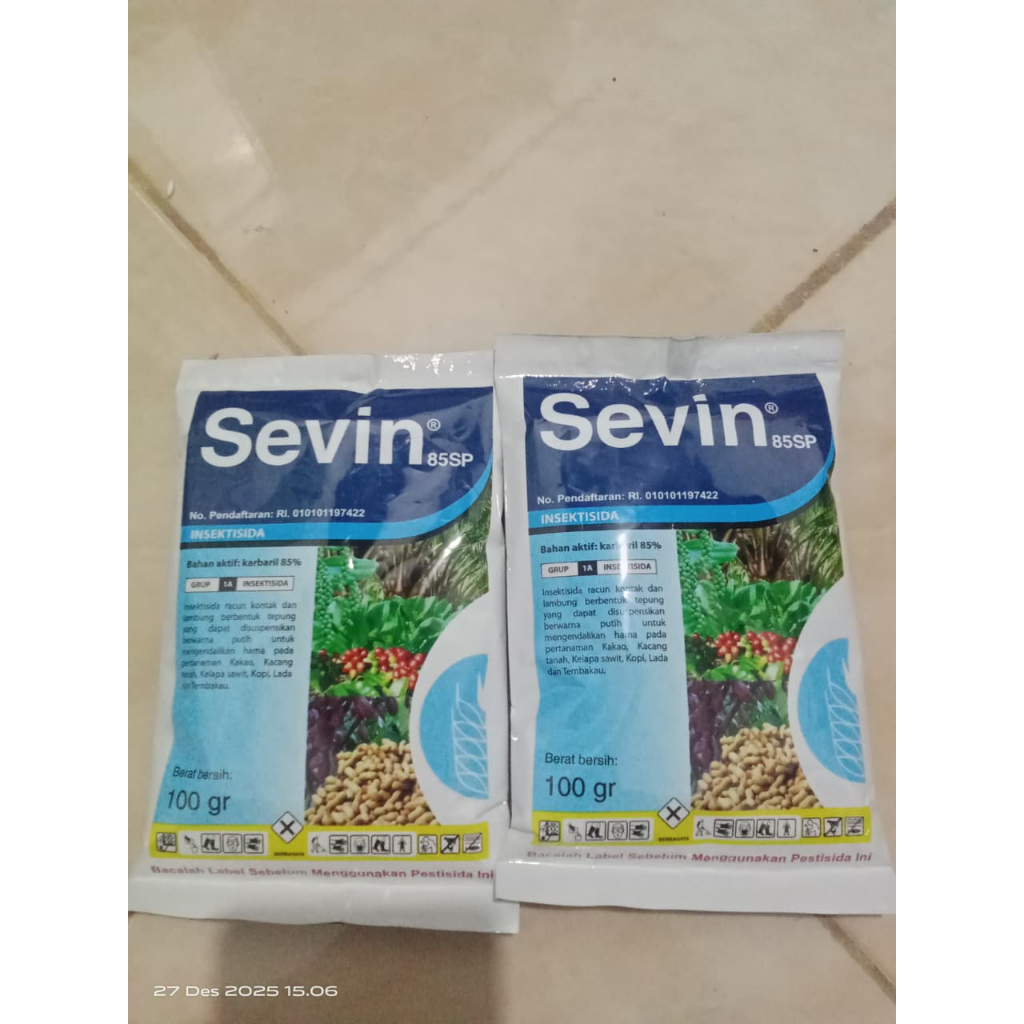 Insektisida Sevin 85 SP 100 gram