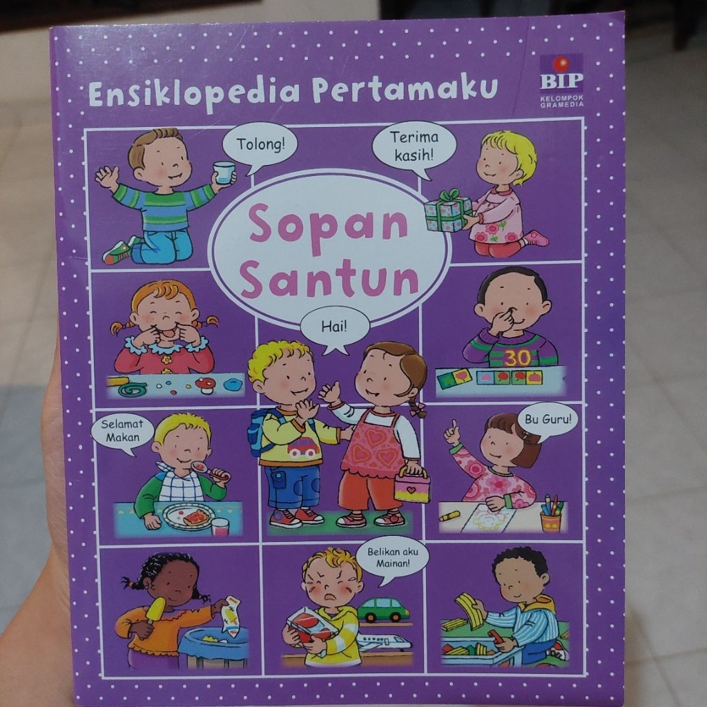 Buku Ensiklopedia Pertamaku Sopan Santun Anak Bekas