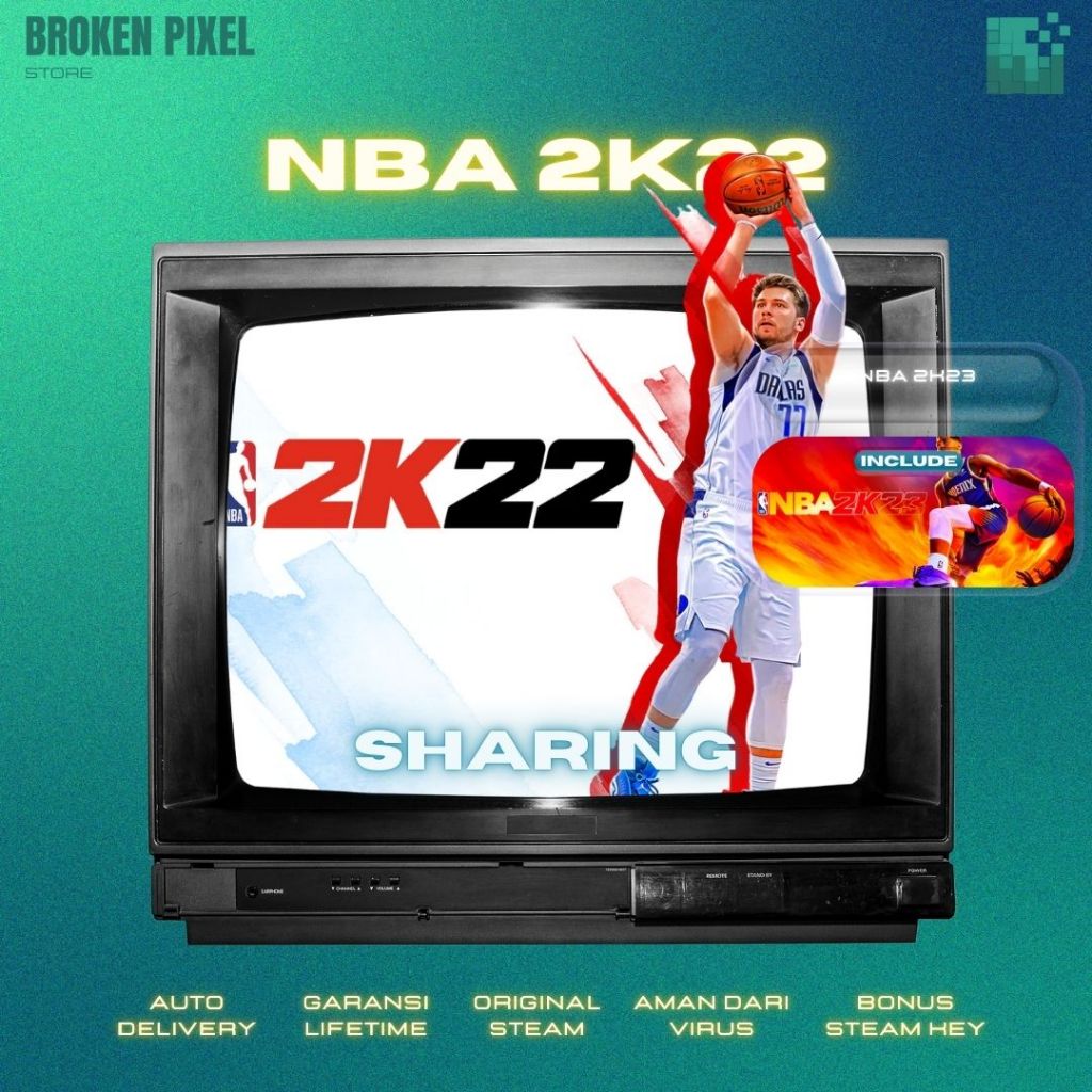 [BONUS GAME STEAM] NBA 2K22 (Sharing With NBA 2K23) AUTO DELIVERY / STEAM / Game PC / Games Computer