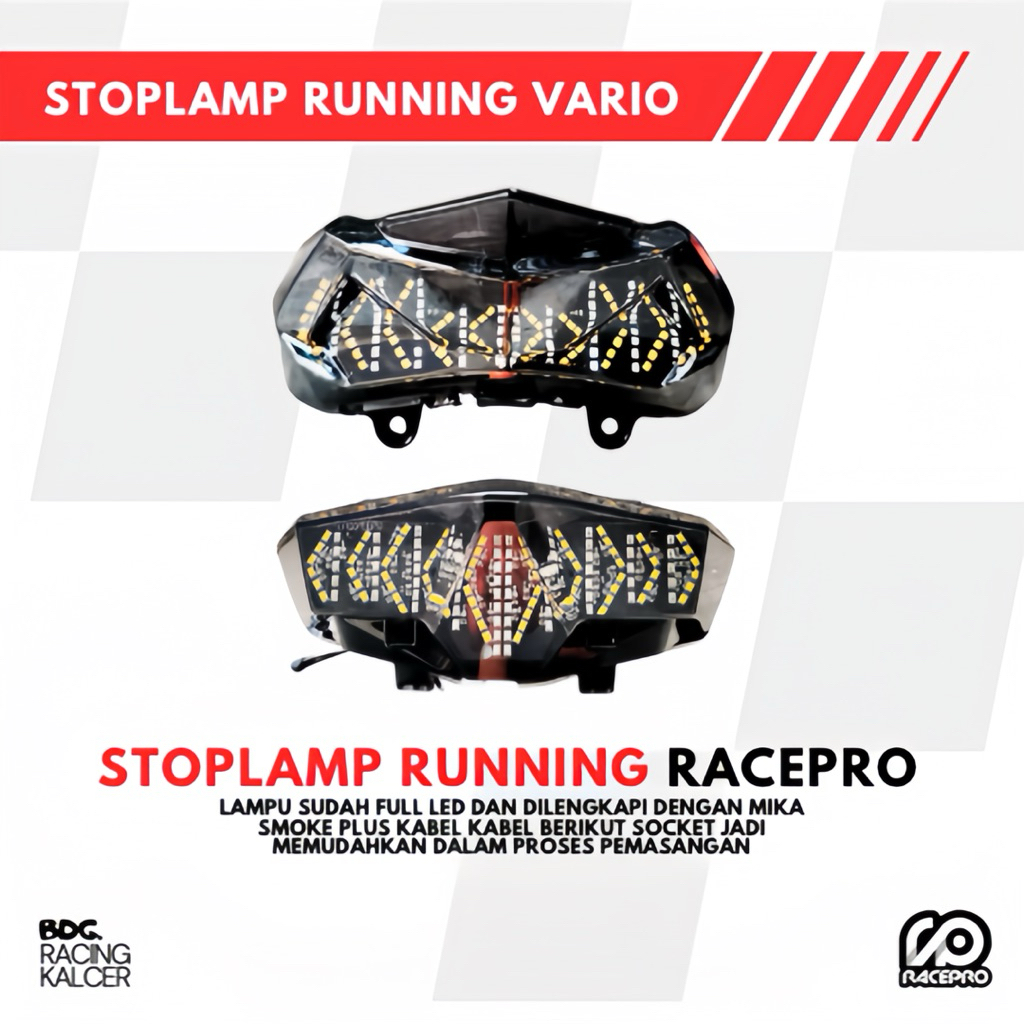 STOPLAMP RUNNING VARIO LED NEW LED OLD RACEPRO