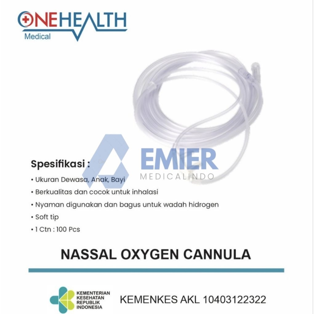 Nassal Oxygen Cannula