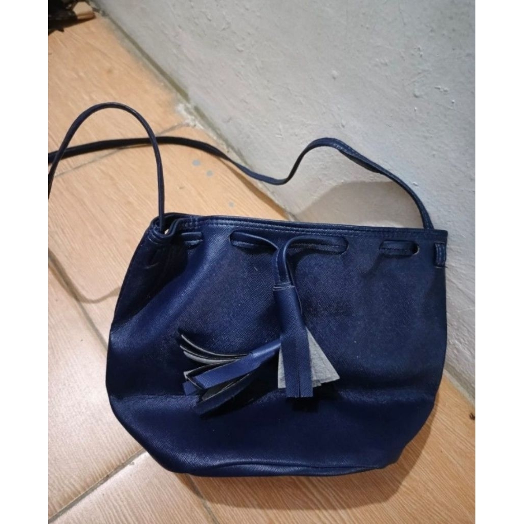 preloved tas navy