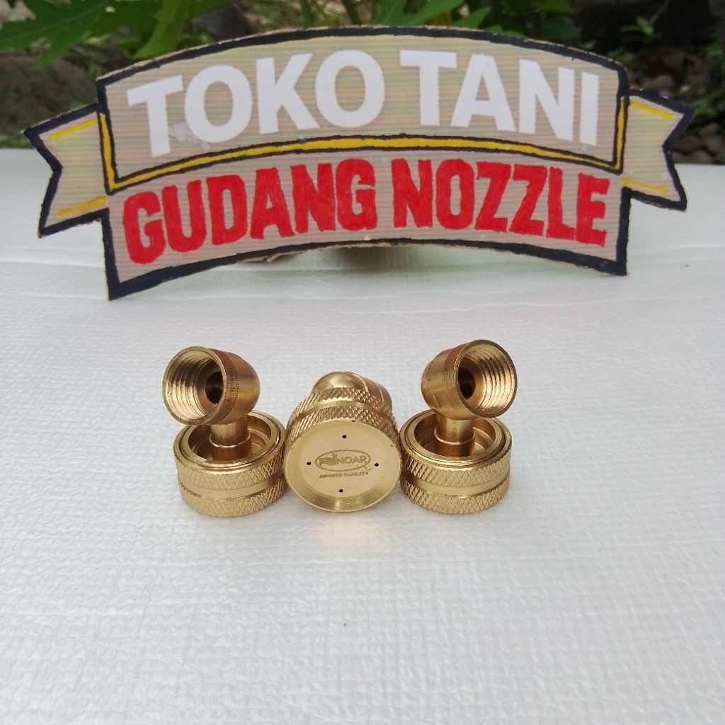 Nozzle bengkok Gepak Noar import elektrik 4 mata