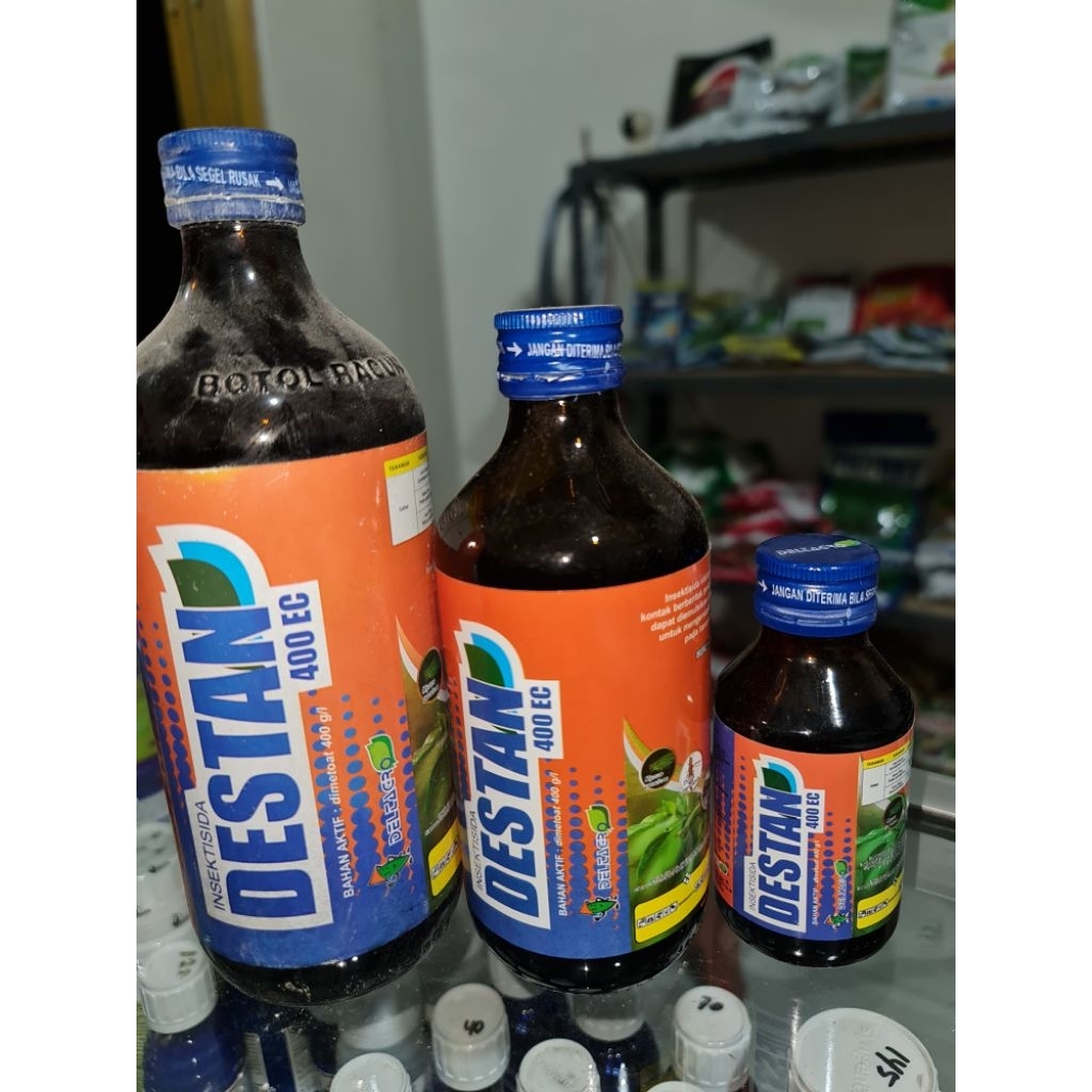 Destan 400 EC insektisida sistemik racun kontak berbahan aktif dimetoat 400 g/liter, efektif mengend