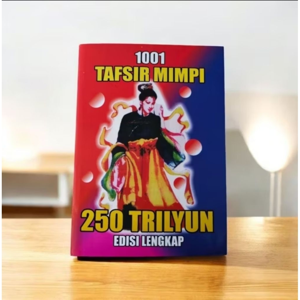 Buku Tafsir Mimpi Togel Singapura - 2A, 3A, 4A Angka Pelarian, Softcover Berwarna, Re-Print