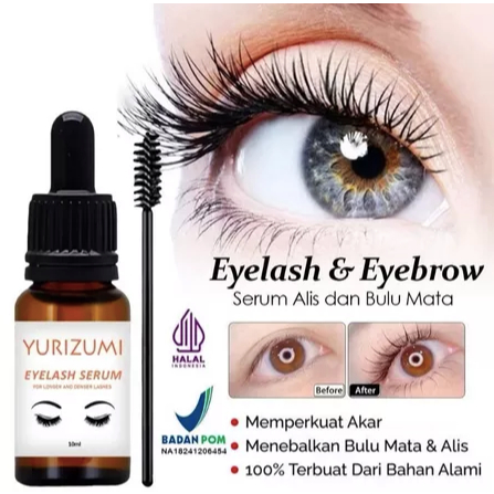 [EMKA] OILASH YURIZUMI (BPOM) | OILASH SERUM BULU MATA DAN ALIS BPOM  [BPOM] EYELASH SERUM Memperkua