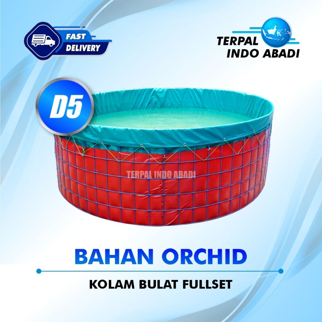 KOLAM BULAT ORCHID D5 FULLSET