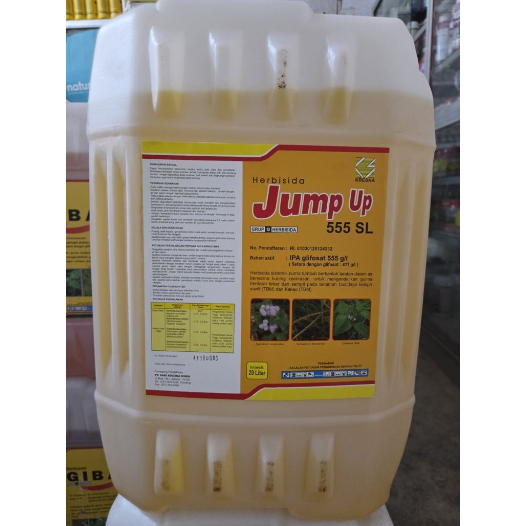 Jump Up 555 SL 20 Liter Herbisida sistemik