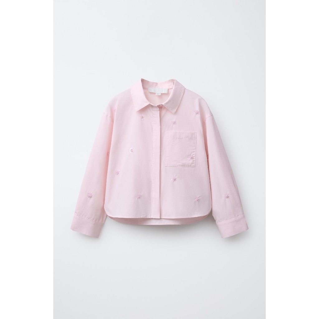 ZARA girl SALE Floral shirt