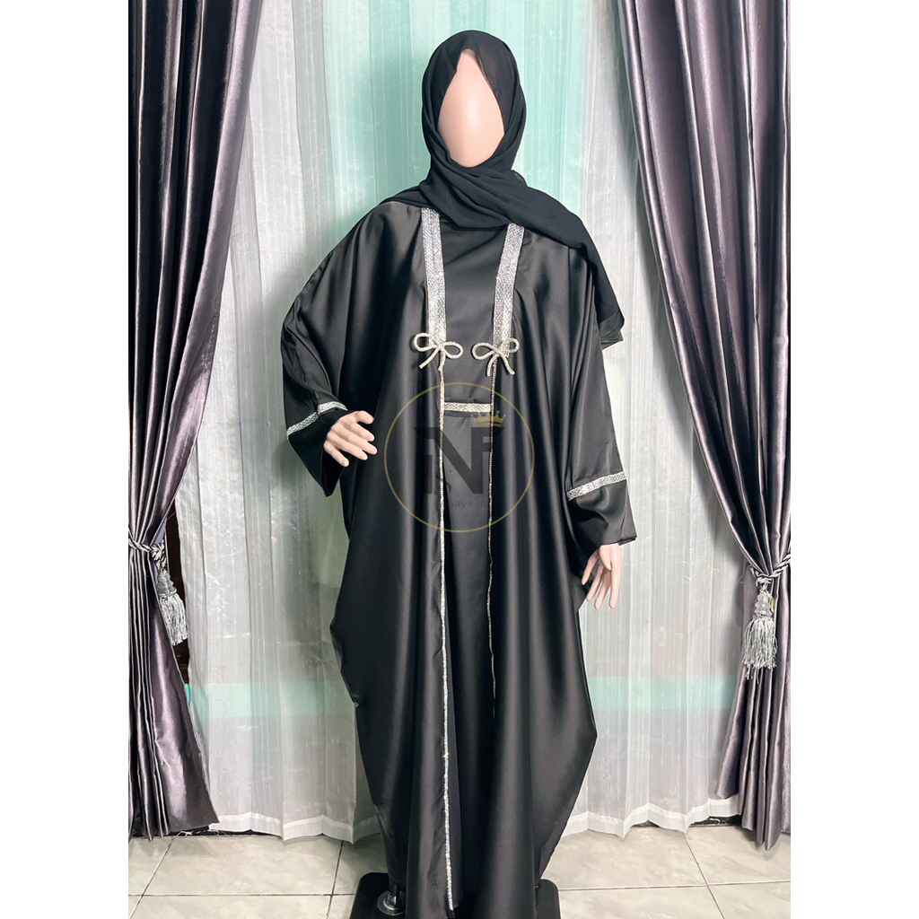 ABAYA DUBAI Import Ori Inner Outer dress