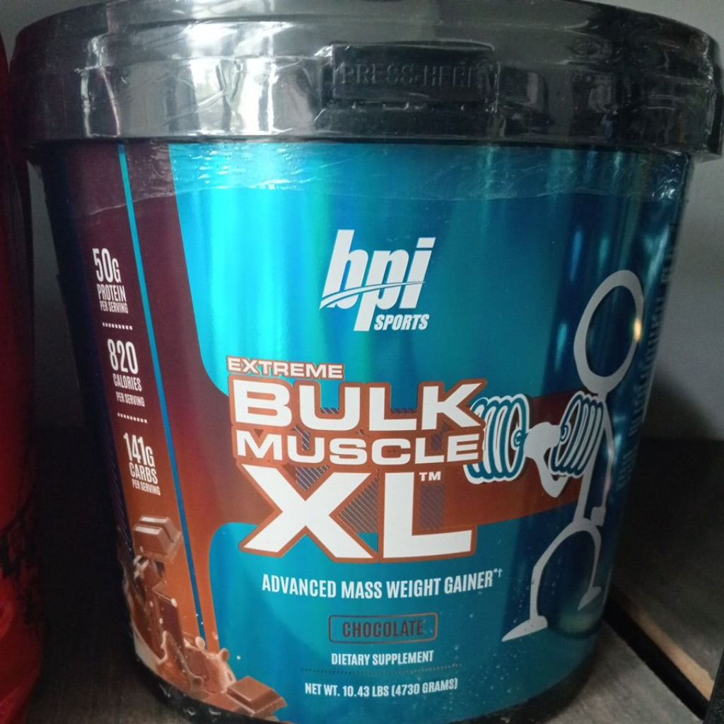 bpi bulk muscle xl 10lbs / bpi gainer 10lbs / mass gainer bpi