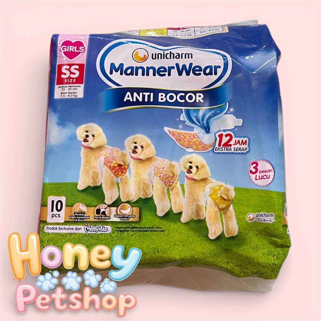 UNICHARM POPOK ANJING BETINA DAN KUCING