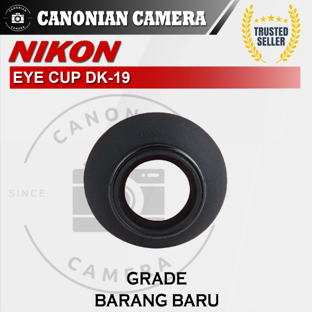 Eye Cup Piece Nikon DK-19 For Nikon D3 / D3S / D4 / D4S / D5 / D500 / D700 / D800 / D800E / D810 DLL