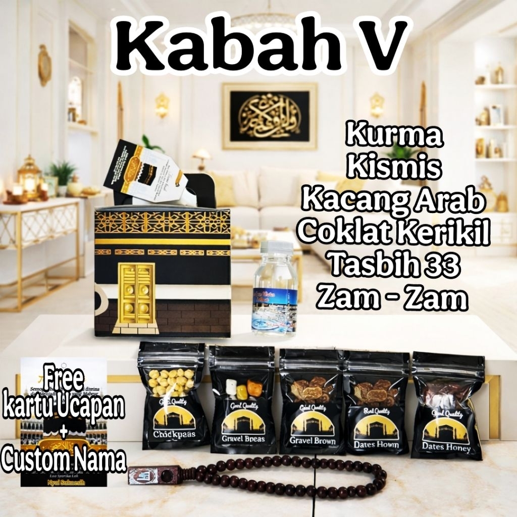 paket oleh oleh haji dan umroh Ka'bah premium all varian / oleh oleh umroh premium / oleh oleh haji 
