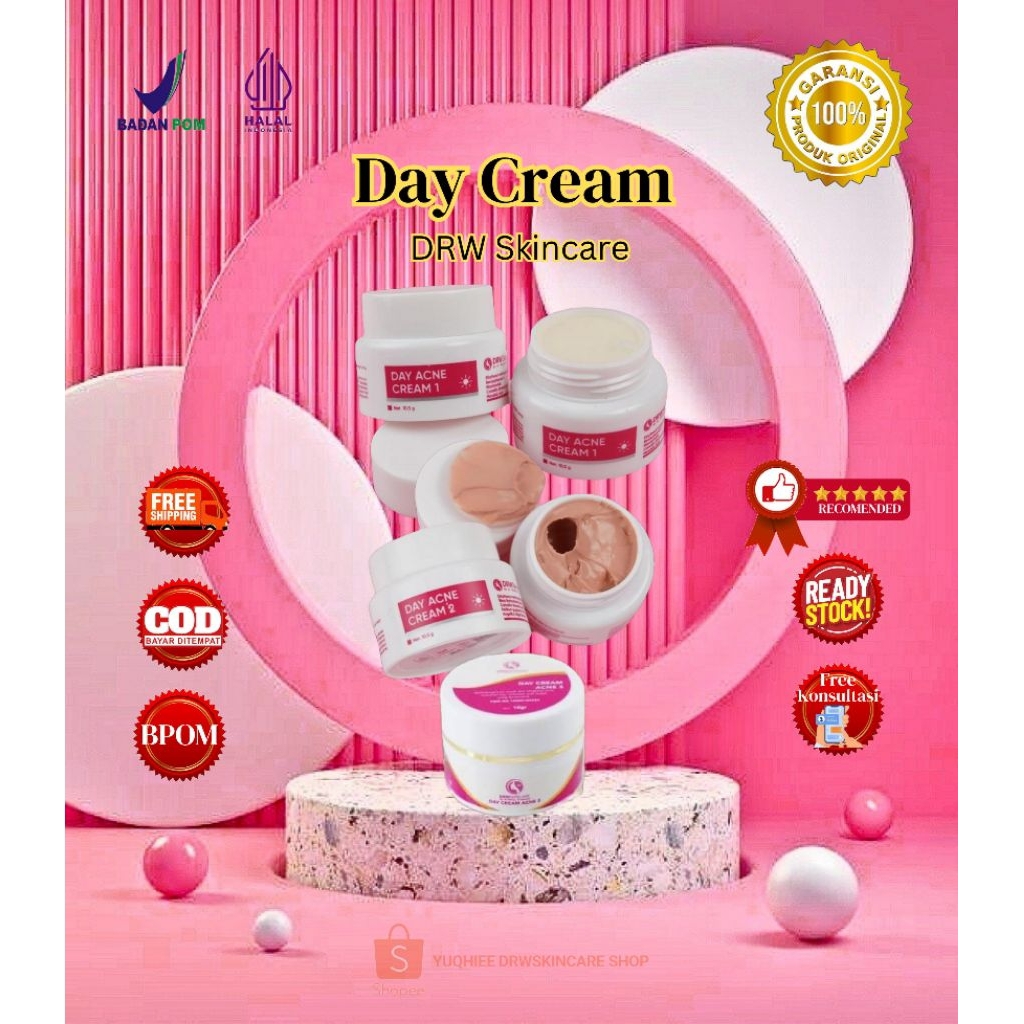 Drw Skincare Day Cream Acne | Day Cream Acne 1, 2, 3