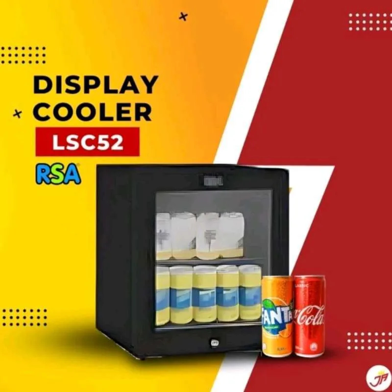 RSA - LSC 52 Kulkas Showcase Mini Bar 52 Liter 90 Watt LSC52