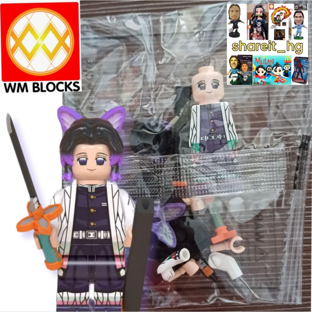 WM Blocks Demon Slayer, Shinobu