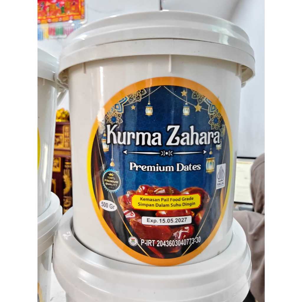 BOP KURMA AL QASEEM / ZAHARA SAYER 1 EMBER 500 GRAM KUALITAS PREMIUM BUAH ASLI EXP 2027