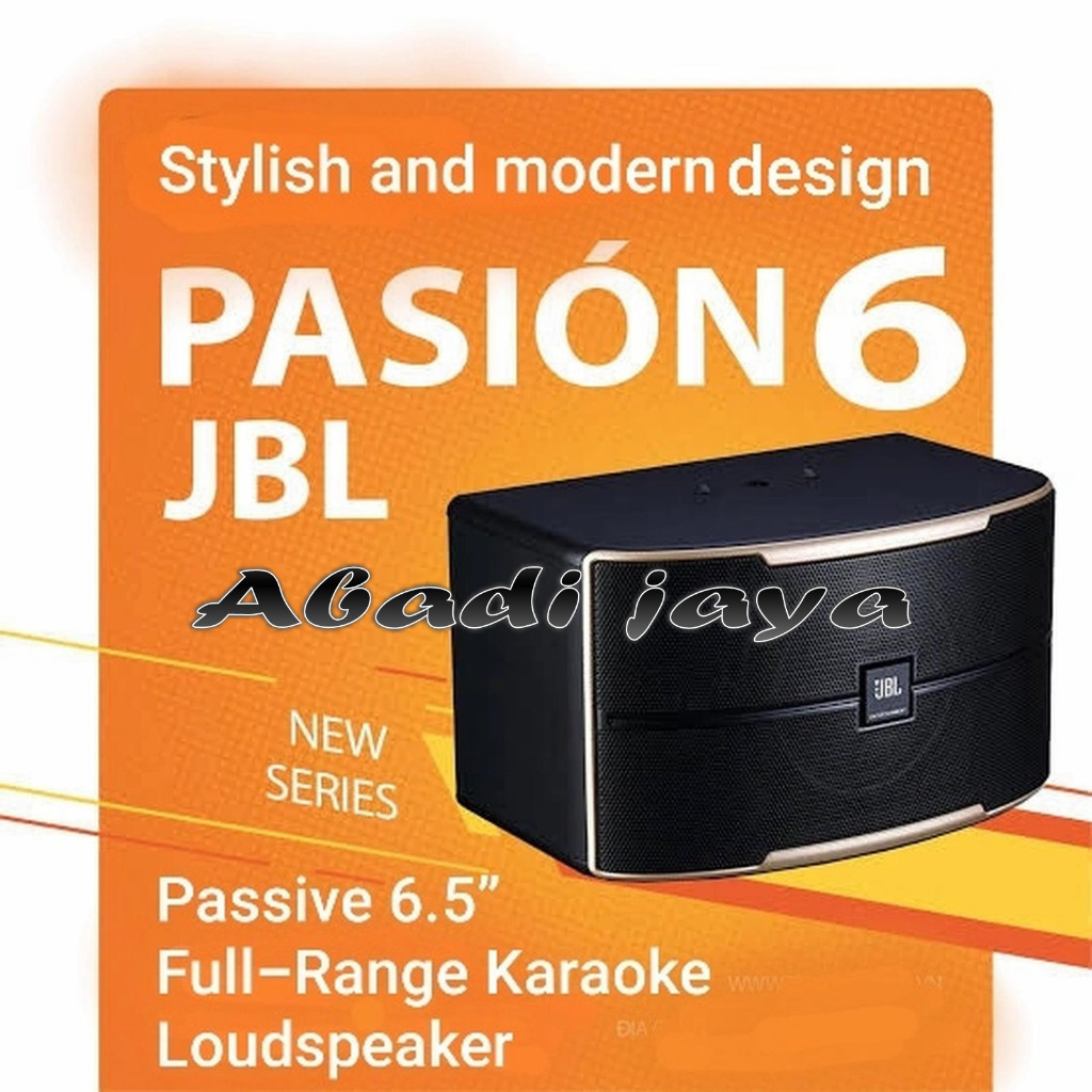 speaker pasif jbl pasion 6 / JBL PASION 6 6,5 inch sepasang ORIGINAL