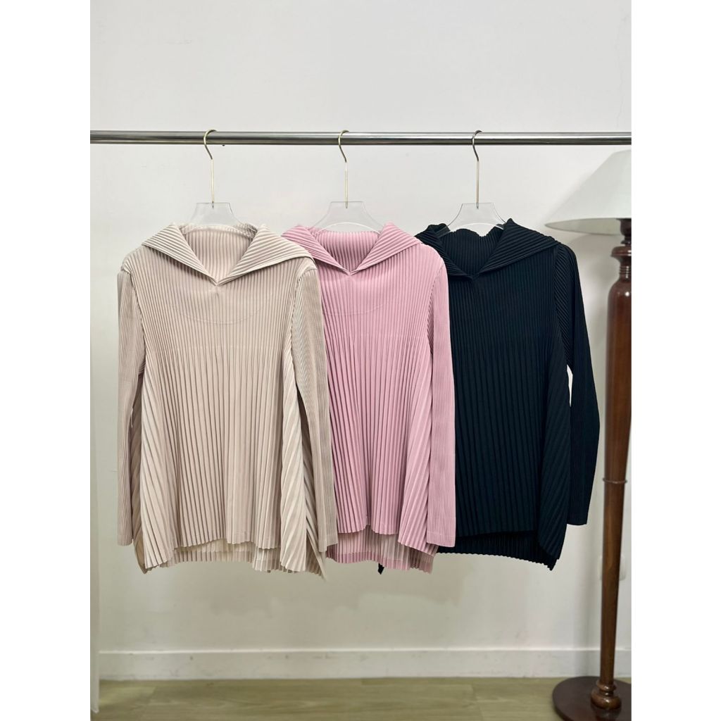 READY STOCK - DANICA TOP PREMIUM PLEATS