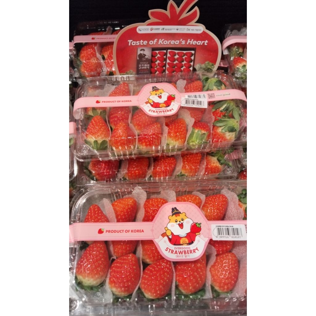 strawberry Korea 330gr manis