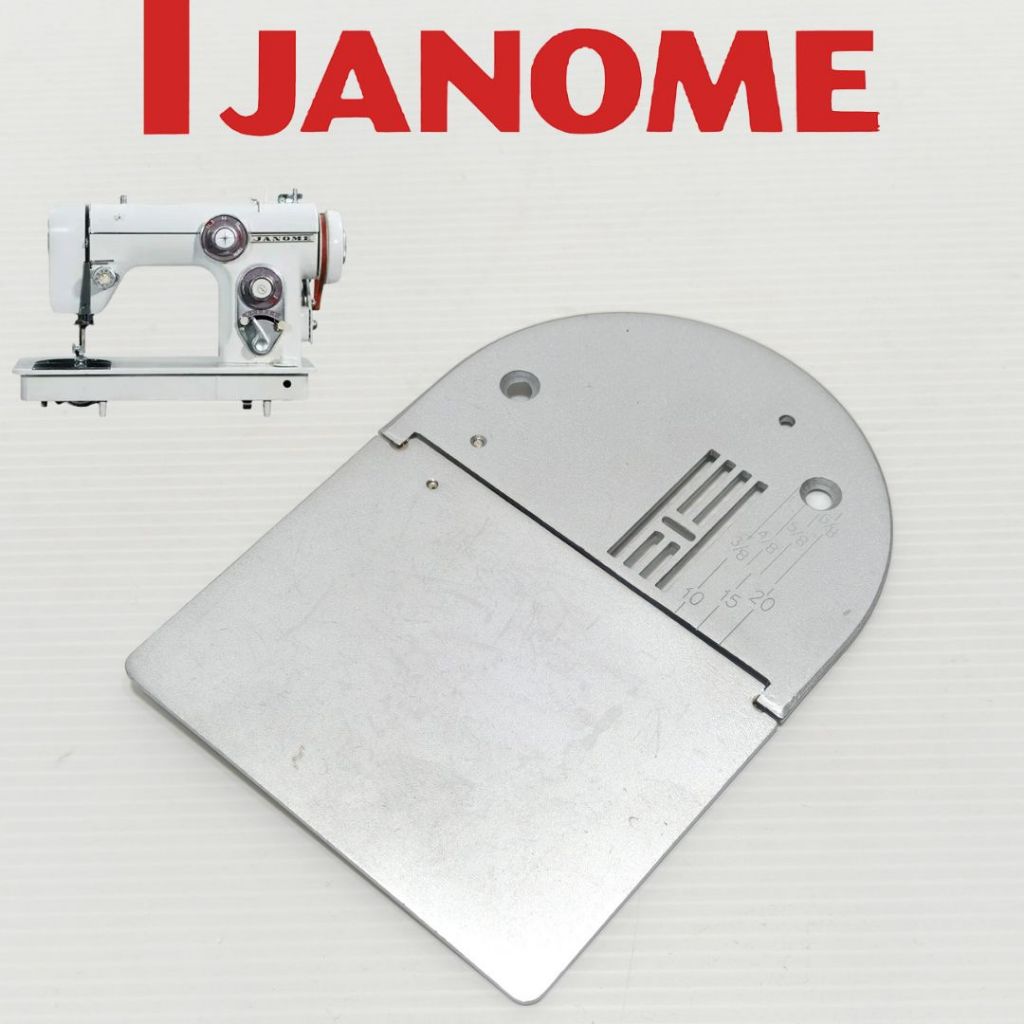 Needle Plate / Plat Gigi Mesin Jahit Portable Janome 672 / Plate Janome