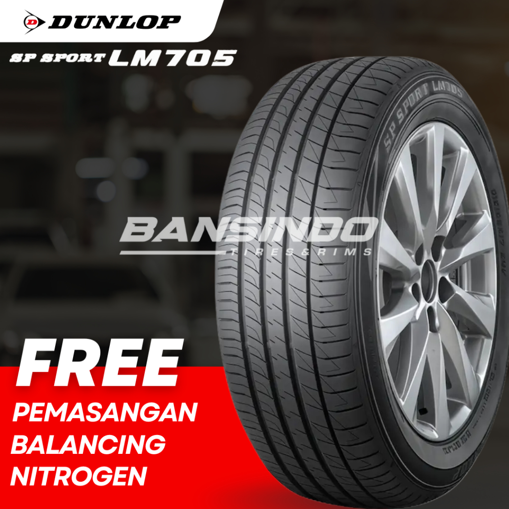 BAN MOBIL 185/60 R15 DUNLOP LM705 SALE TAHUN 2023