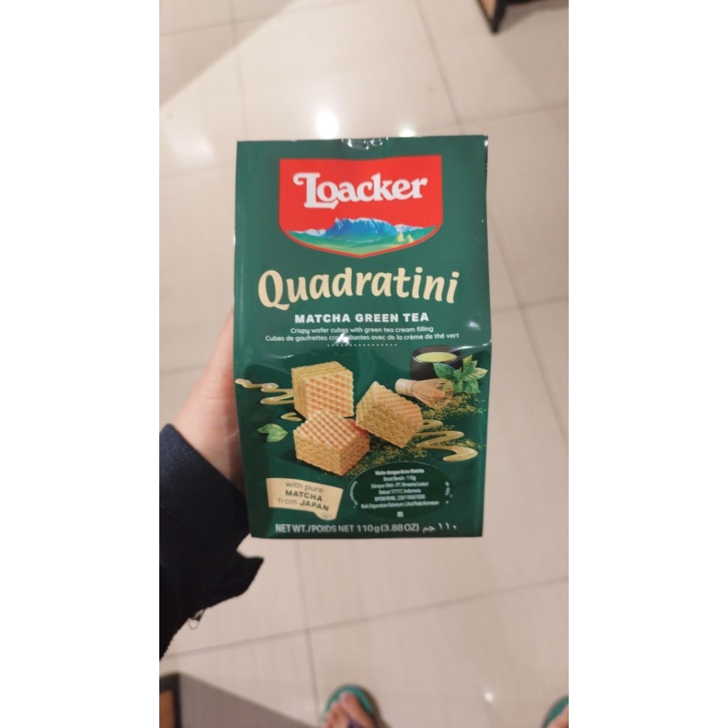 Wafer Loacker Rasa Matcha