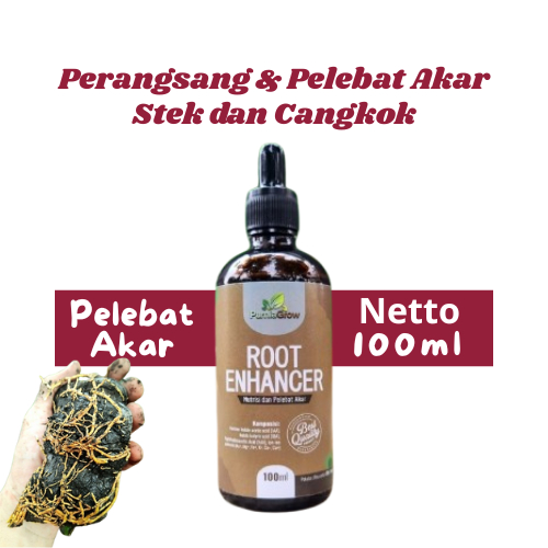 Pure Root Enhancer Obat Nutrisi Perangsang & Pelebat Akar Semua Tanaman Untuk  Stek dan Cangkok