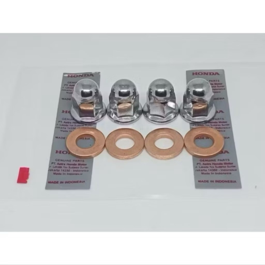 E MUR + RING TEMBAGA BLOK BLOCK HEAD HONDA GRAND SUPRA X 100 FIT NEW REVO OLD LEGENDA WIN 100 ASTREA