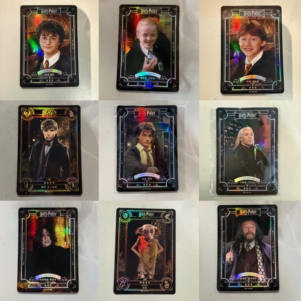 [OFFICIAL] Harry Potter Kartu Koleksi Wizarding World Licensed Kayou R SR | Draco Malfoy Ron Weasley