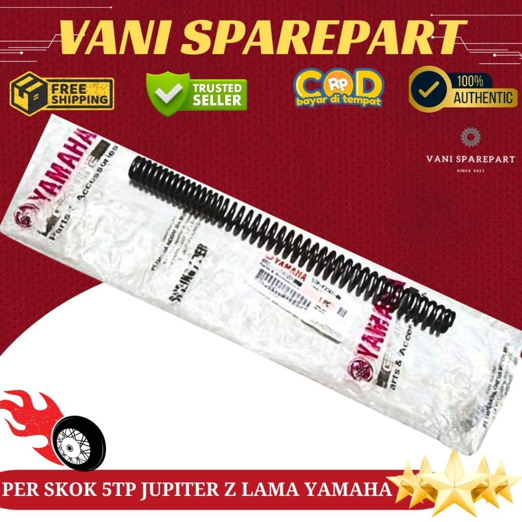 PER SKOK SHOCK DEPAN JUPITER Z LAMA 2004 5TP ORI YAMAHA