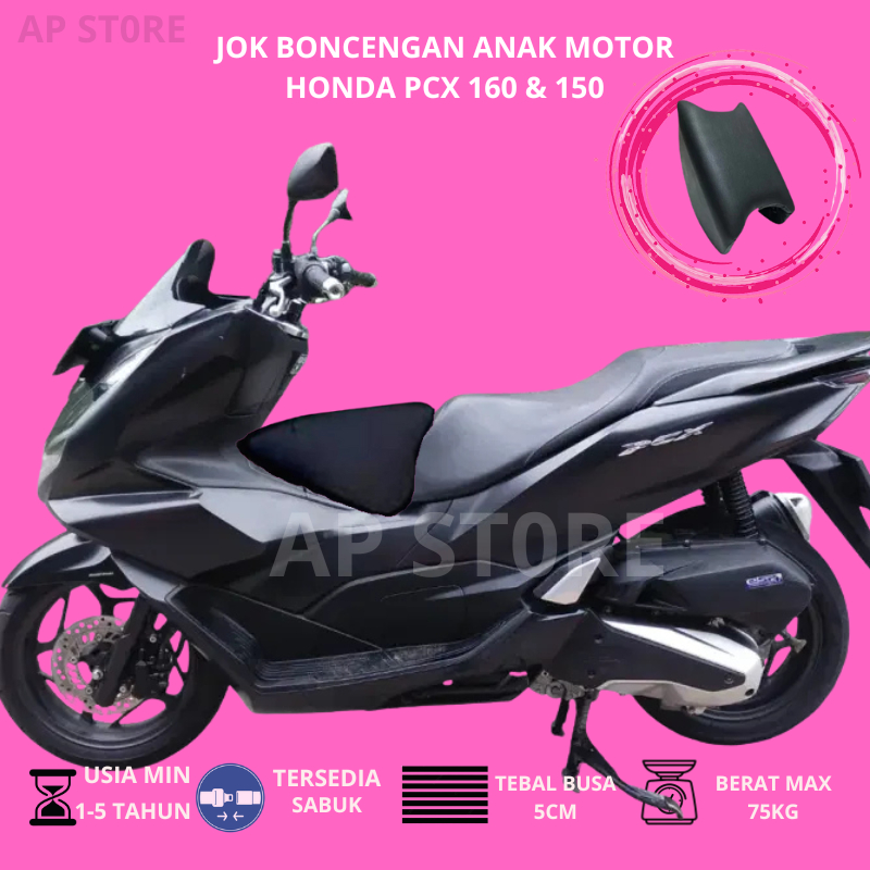 Jok Anak PCX 160 PCX 150 Jok Boncengan Anak Jumbo PCX 160 PCX 150 Premium