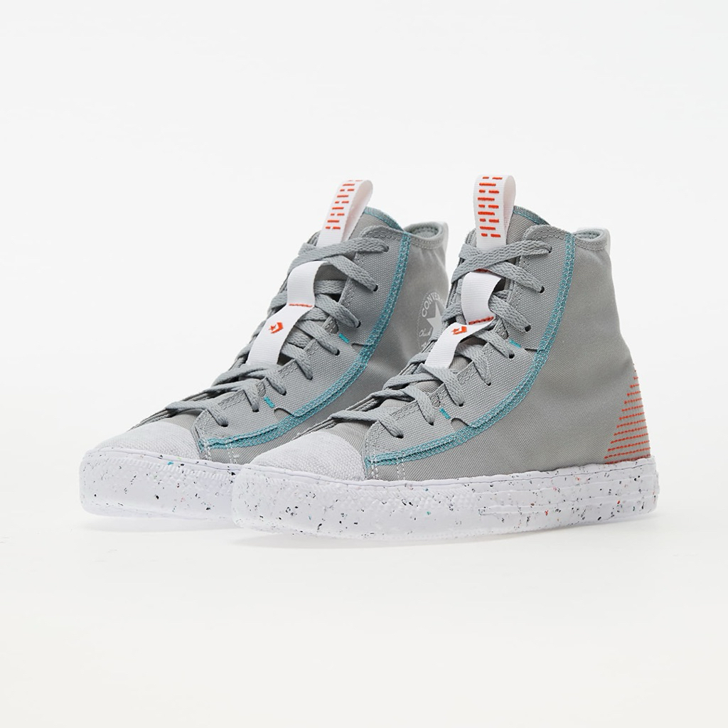 Sepatu Sneakers Conversee CTAS Hi Creater Ash Stone Bright Poppy White