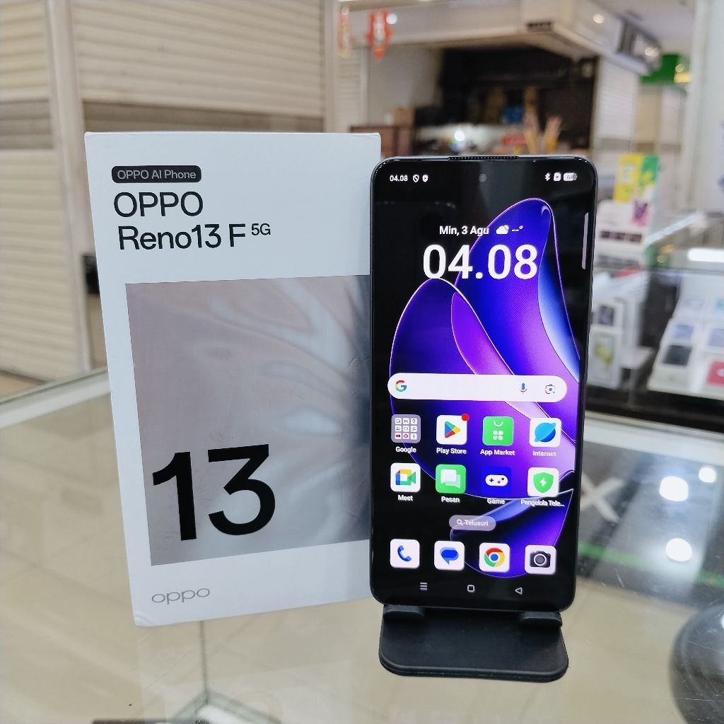 OPPO RENO 13F 5G 12/256 OPPO RENO 13 F 5G 12/256 SECOND BEKAS GARANSI PANJANG