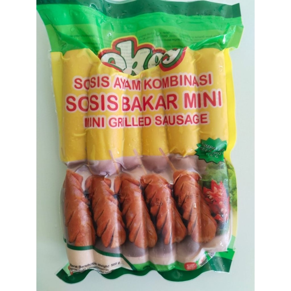 Sosis Bakar Mini Okey 500gr