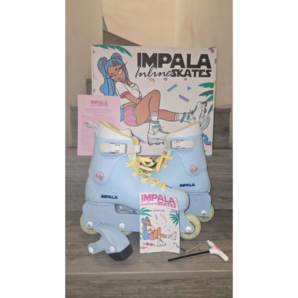 Preloved sepatu roda impala uk 37-39