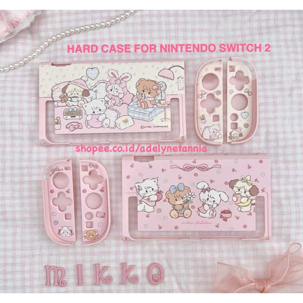 Switch 2| Casing Hard Case Mikko Cat for Nintendo Switch 2