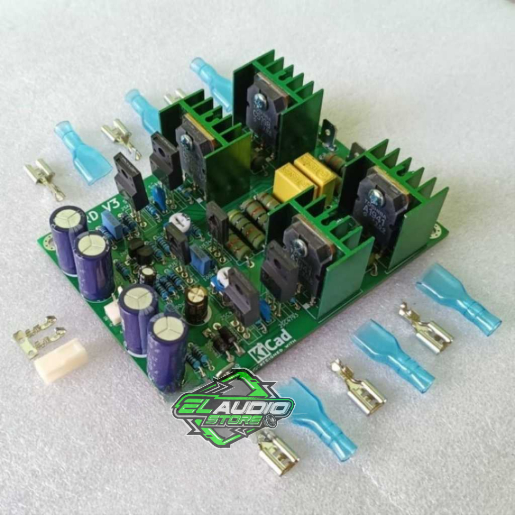 Driver Power Amplifier New MCRD V3 Balap PCB Double Layer Fiber FR4 Original