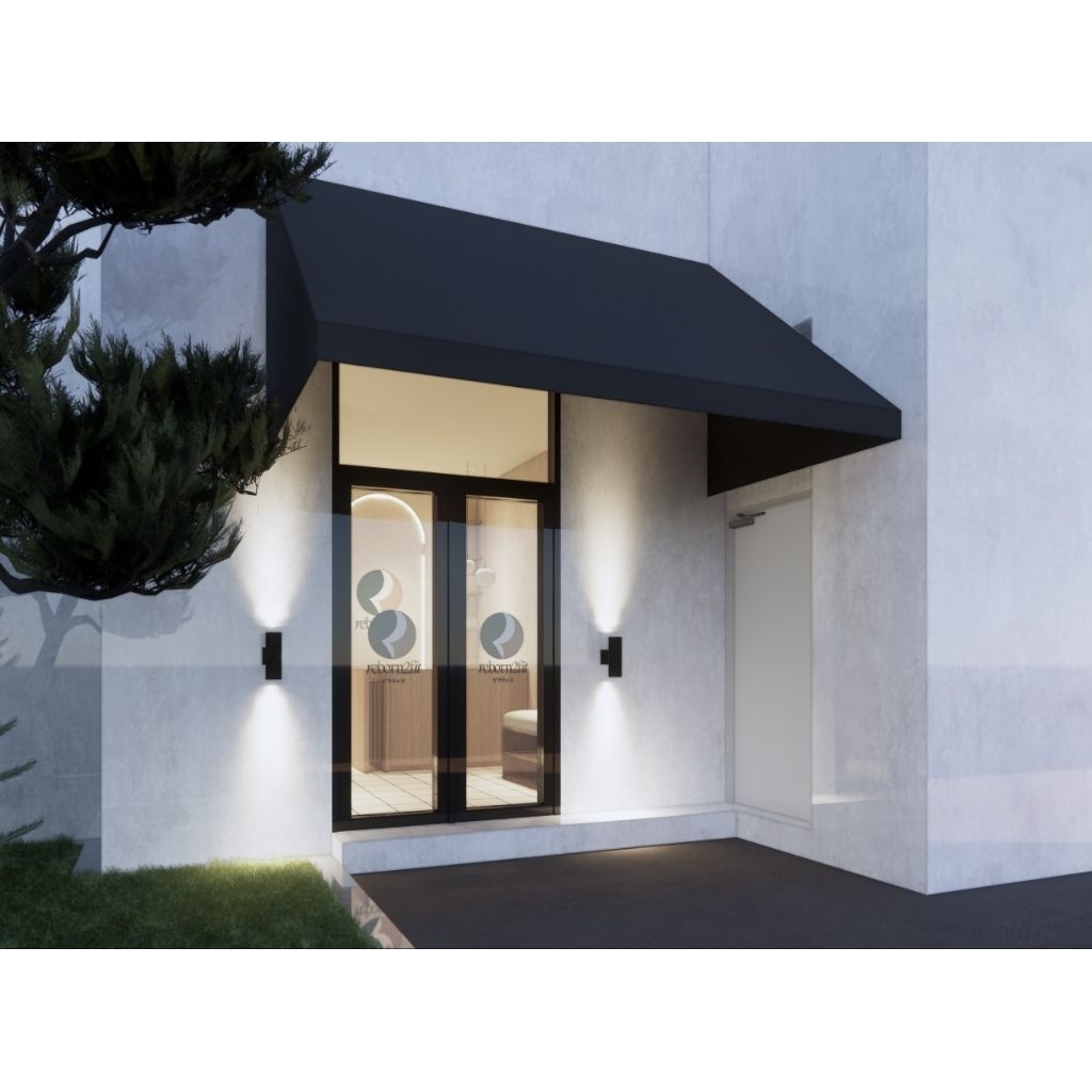 jual kain kanopi sunbrela plus pasang dan rangka besi nya terima beres surpey gratis ke rumah Kaka