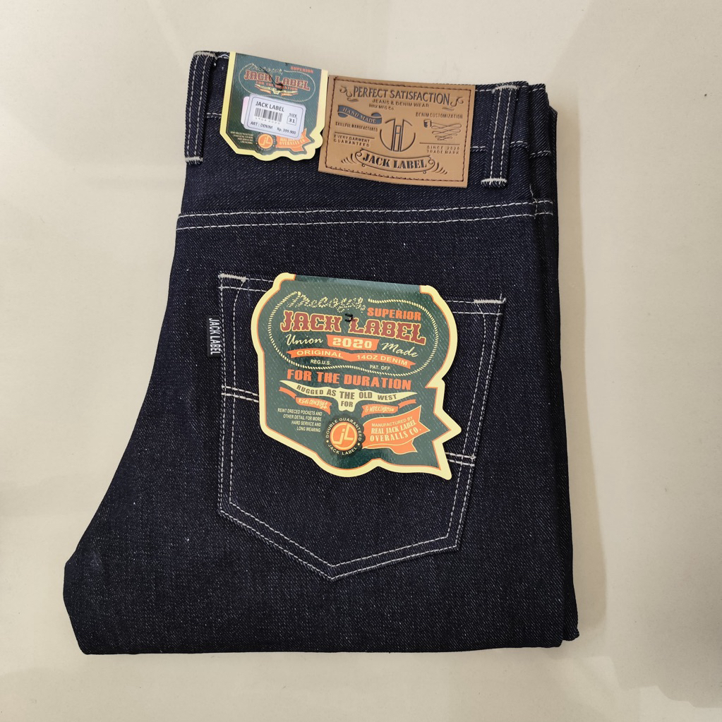 Celana Denim Jack Label 14 Oz