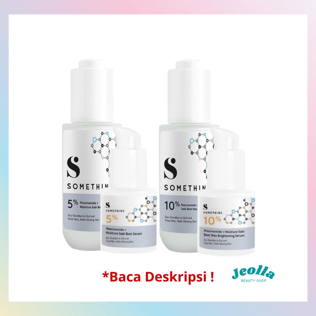 [CLEARANCE SALE] SOMETHINC Serum 20 - 40 ml (10% & 5% Niacinamide Barrier, Niacinamide + Moisture Sa