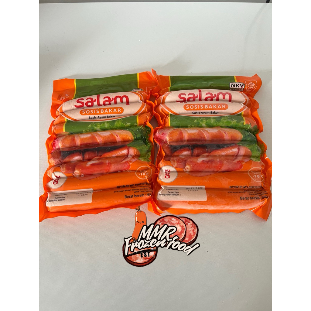 SOSIS SALAM / SOSIS BAKAR SALAM JUMBO