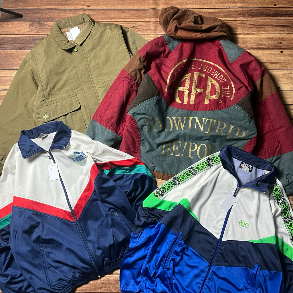 JACKET WINDBREAKER / JACKET VINTAGE / JACKET COLORBLOCK / JACKET SPORT / JACKET CAGOULE / JACKET CAS