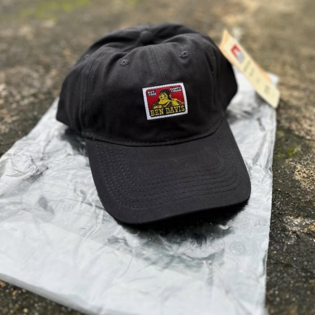 Ben Davis Baseball Cap Black Original Resmi